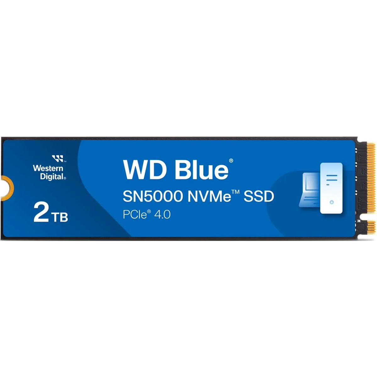 SSD-Speicher 2TB WD Blue SN5000 (WDS200T4B0E) - WDS200T4B0E-00CNZ0 - Foto 2