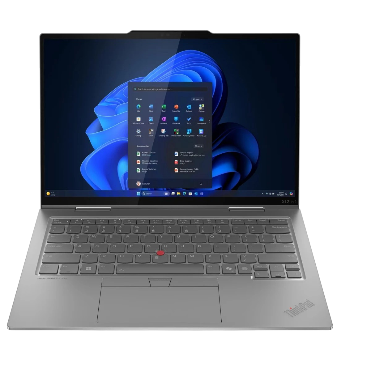 Ordinateur portable Lenovo ThinkPad X1 2-in-1 Gen 10 Aura Edition (21Q0004MFR) - photo 4