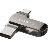 USB Flash накопитель 32GB Lexar JumpDrive Dual D400 Grey (LJDD400032G-BNQNG)