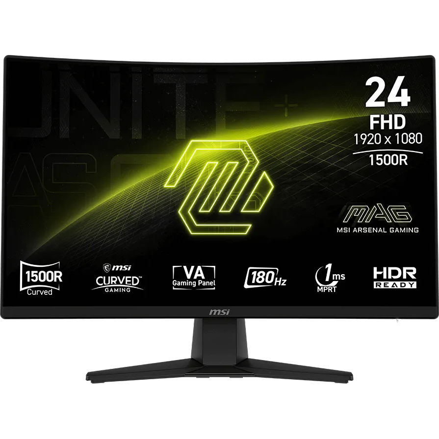 Монитор MSI 24" MAG 242C - 9S6-3BC31T-001