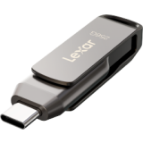 USB Flash накопитель 256GB Lexar JumpDrive Dual D400 Grey (LJDD400256G-BNQNG)