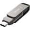 USB Flash накопитель 256GB Lexar JumpDrive Dual D400 Grey - LJDD400256G-BNQNG - photo 2