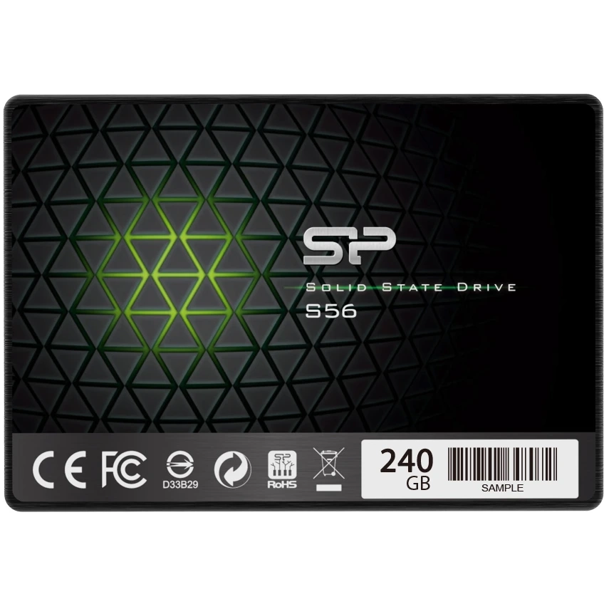 SSD-Speicher 240GB Silicon Power Slim S56 (SP240GBSS3S56B25)