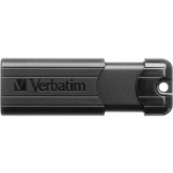 USB Flash накопитель 64GB Verbatim PinStripe Black (49318)