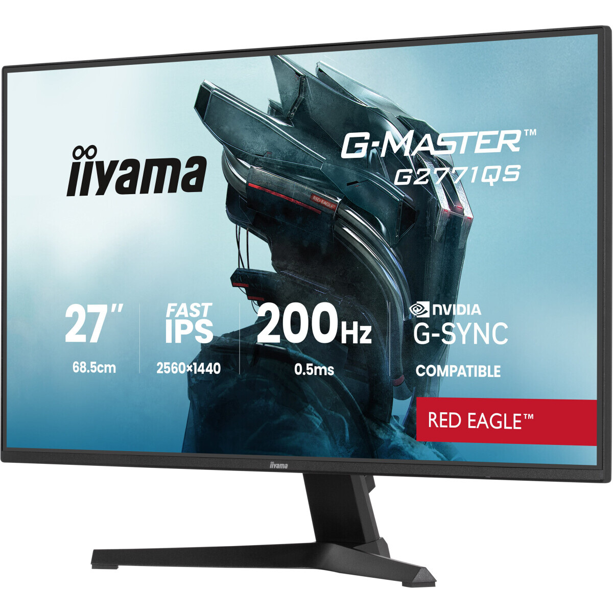 Monitor iiyama 27" G-Master G2771QS-B1 - Foto 3