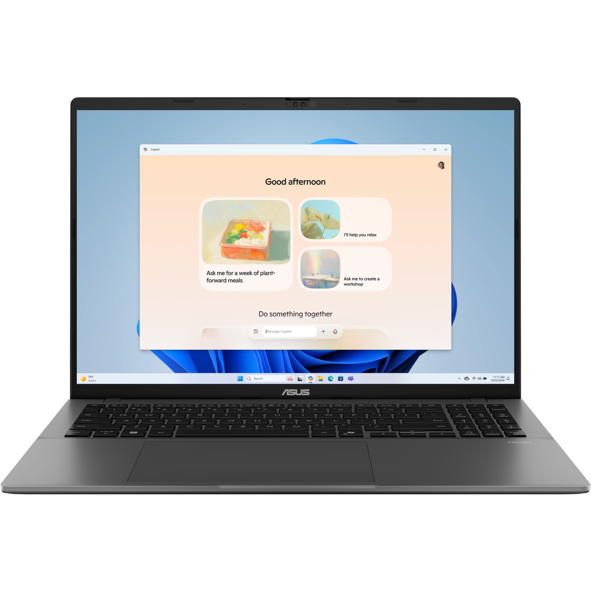 Laptop Asus S3607AA Vivobook S16 Matte Gray (PRO-OLED-DISSH11X) - S3607AA-PRO-OLED-DISSH11X