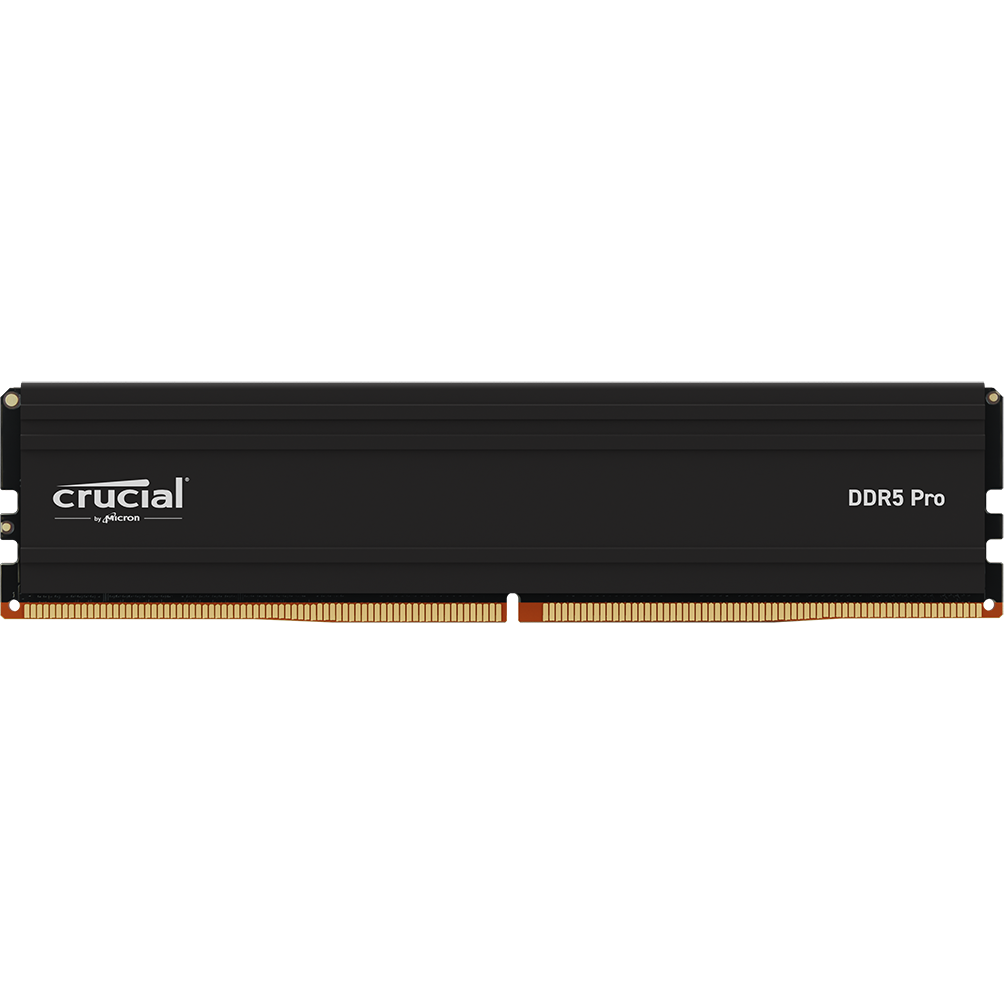 Mémoire vive 16GB DDR5 6000MHz Crucial Pro (CP16G60C48U5T) OEM