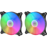 Gehäuselüfter Mars Gaming MF-DUO Black (2-Fan Pack) (MFDUO)