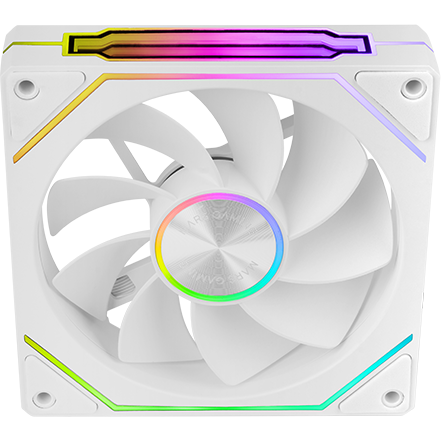 Вентилятор для корпуса Mars Gaming MF-LinkFinityKit2R White (3-Fan Pack) - MFLINKFINITYKIT2RW - Foto 3