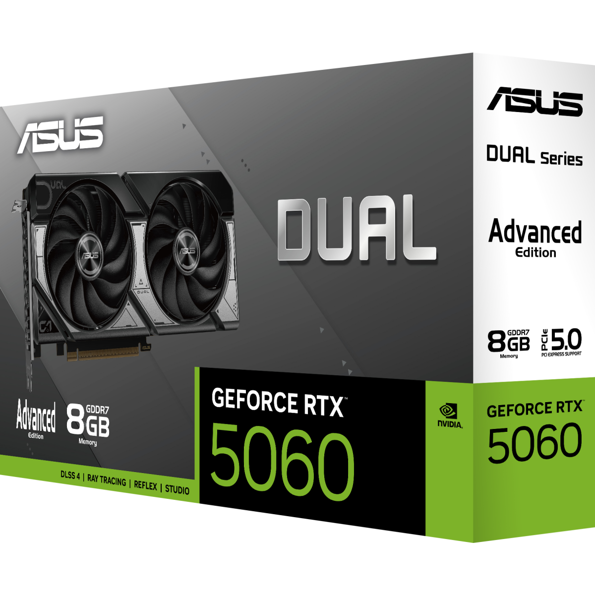 Grafikkarte NVIDIA GeForce RTX 5060 ASUS Dual OC Advanced 8GB (DUAL-RTX5060-O8G-A) - Foto 7