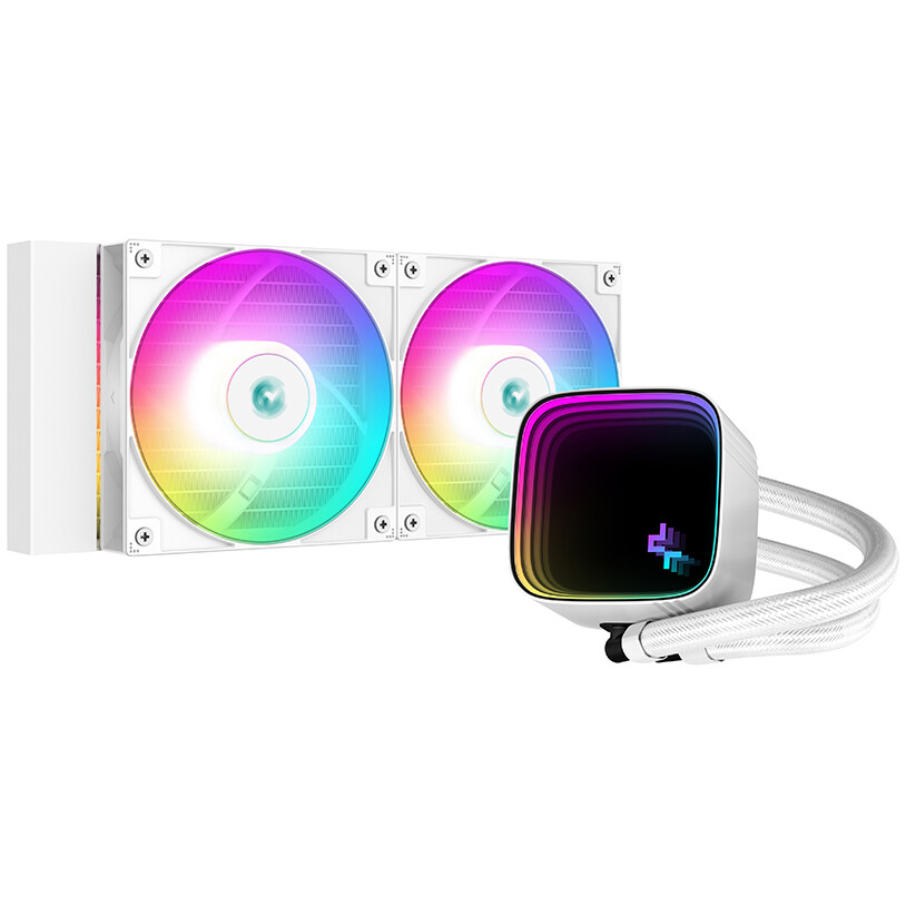 Kühlsystem für Flüssigkeitskühlung DeepCool LS520 SE White - R-LS520-WHAMMM-G-1