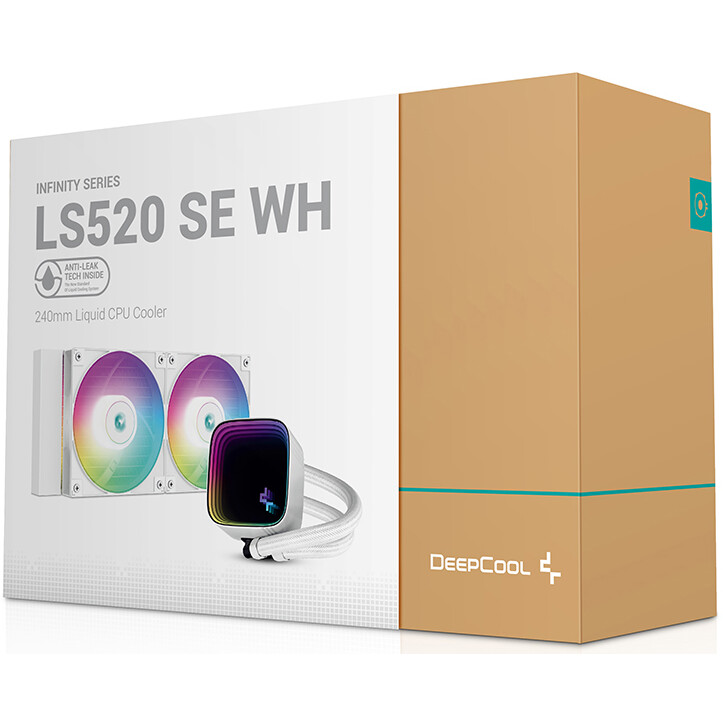 Kühlsystem für Flüssigkeitskühlung DeepCool LS520 SE White - R-LS520-WHAMMM-G-1 - Foto 6