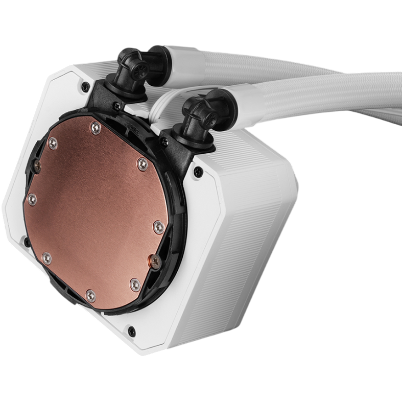 Система жидкостного охлаждения Mars Gaming ML-LCDPro240 White - MLLCDPRO240W - Foto 3