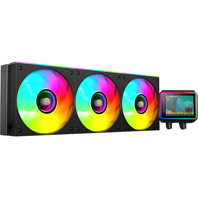 Система жидкостного охлаждения Mars Gaming ML-Vision II 360 White - MLVISIONII360W