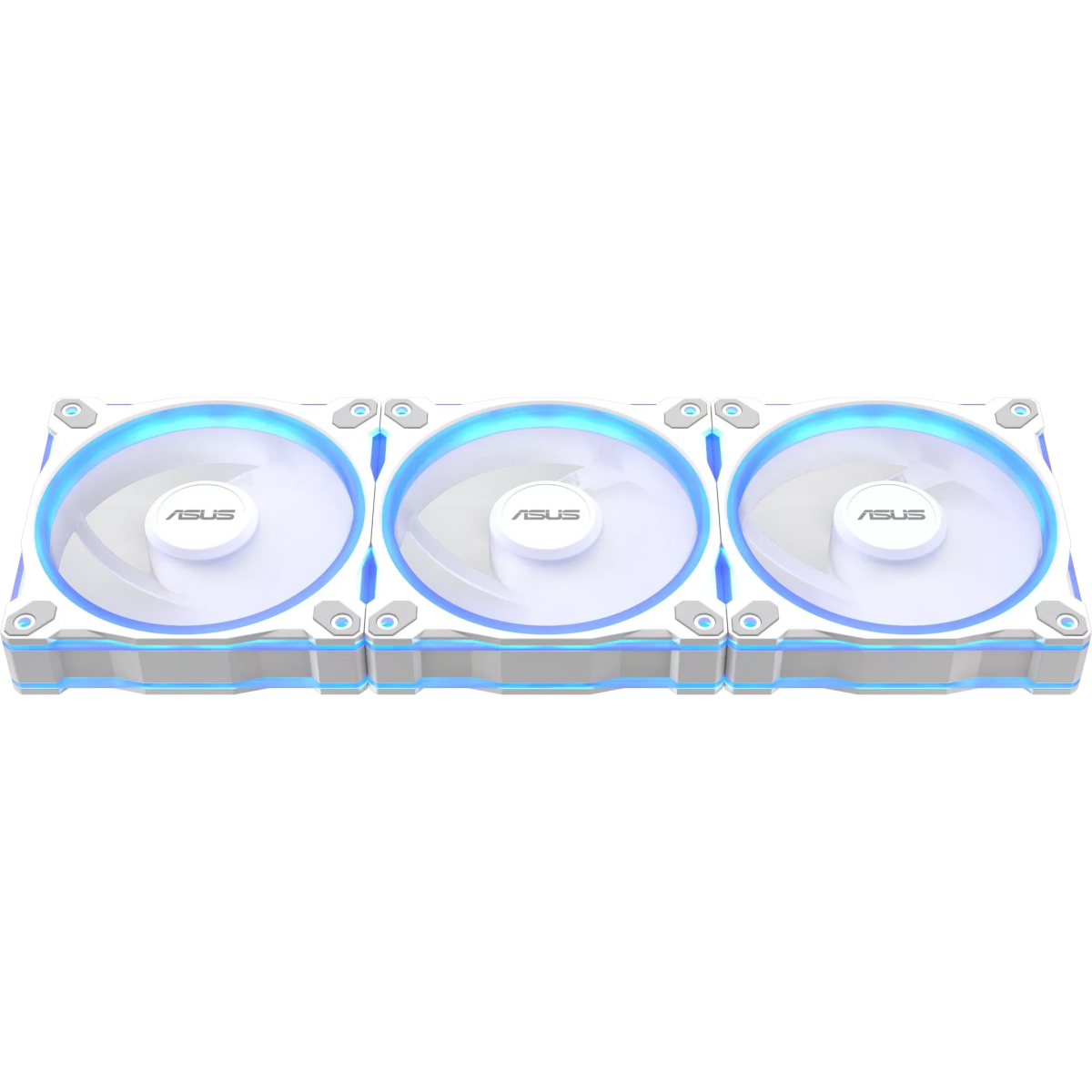 Вентилятор для корпуса ASUS Prime MR120 ARGB White (3 pcs) - 90DA00I3-B09020 - Foto 3