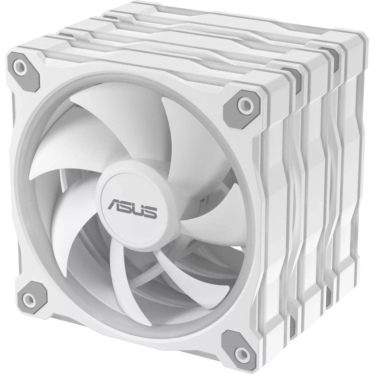 Вентилятор для корпуса ASUS Prime MR120 ARGB White (3 pcs) - 90DA00I3-B09020 - Foto 16