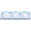 Вентилятор для корпуса ASUS Prime MR120 ARGB Reverse White (3 pcs) - 90DA00L3-B09020 - photo 4