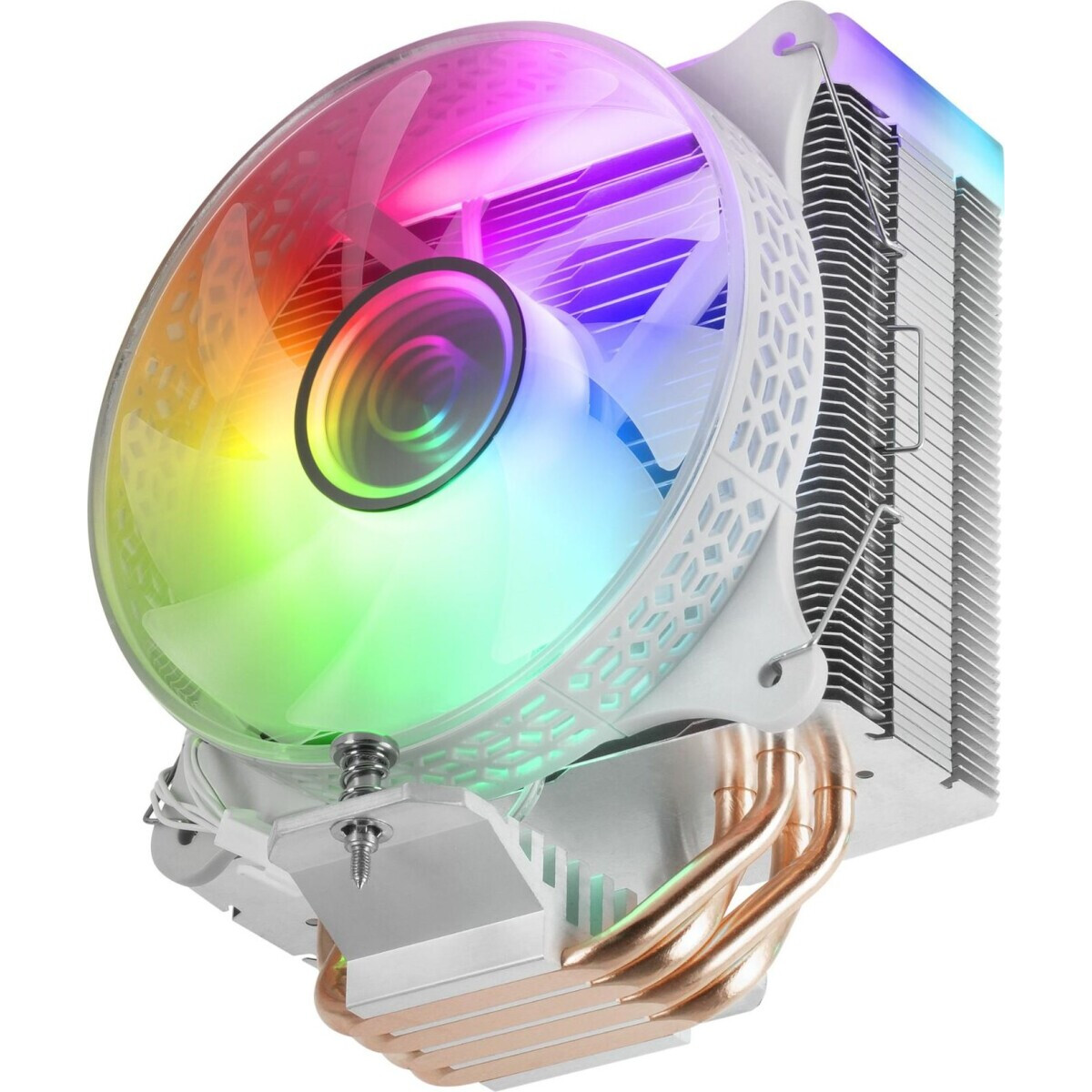Кулер Mars Gaming MCPU-VR White - MCPUVRW - Foto 5