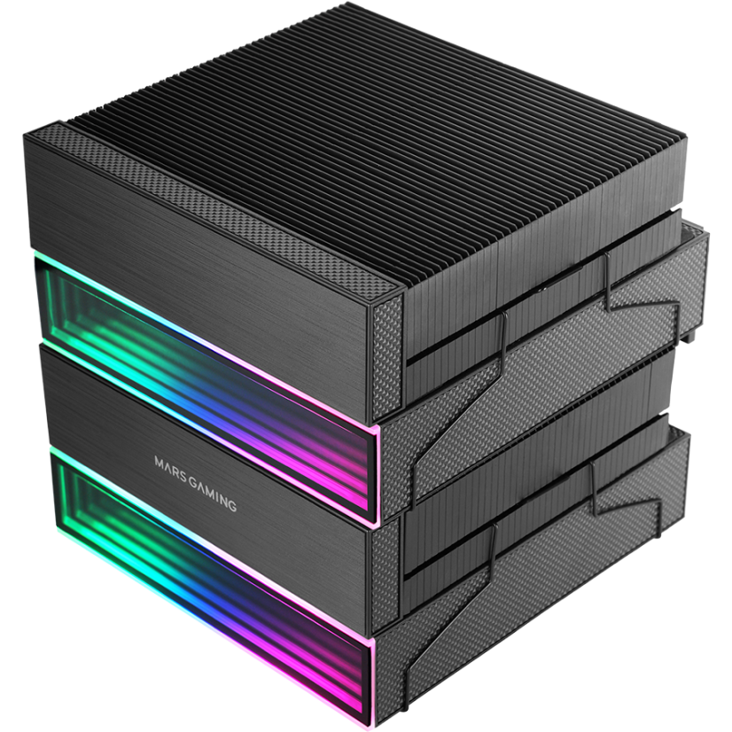 Кулер Mars Gaming MCPU-X26 Black - MCPUX26 - Foto 4