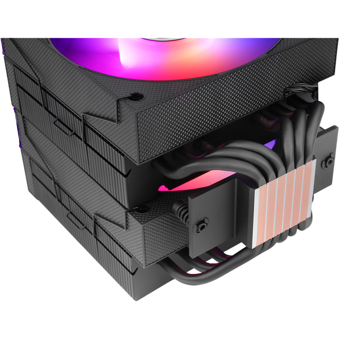 Кулер Mars Gaming MCPU-X26 Black - MCPUX26 - Foto 5