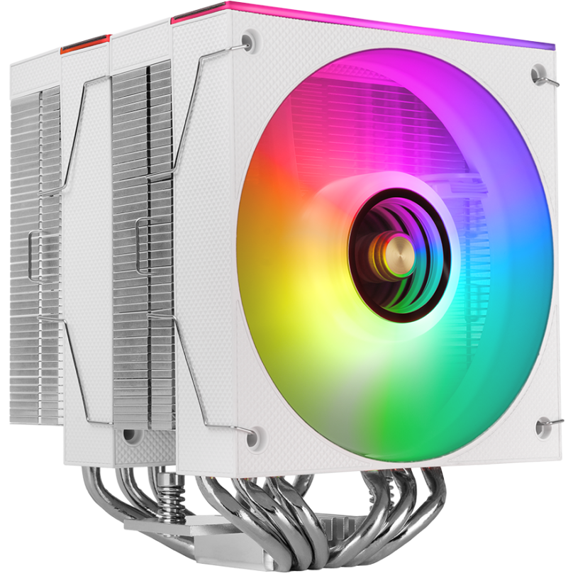 Кулер Mars Gaming MCPU-X26 White - MCPUX26W - Foto 2