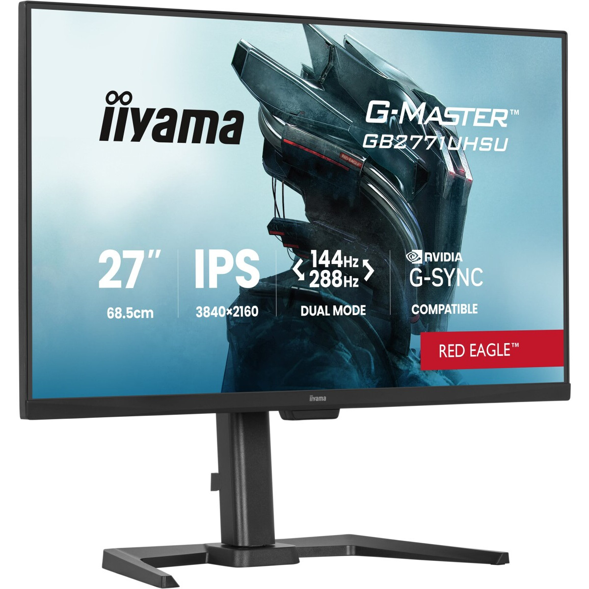 Monitor iiyama 27" G-Master GB2771UHSU-B1 - Foto 3