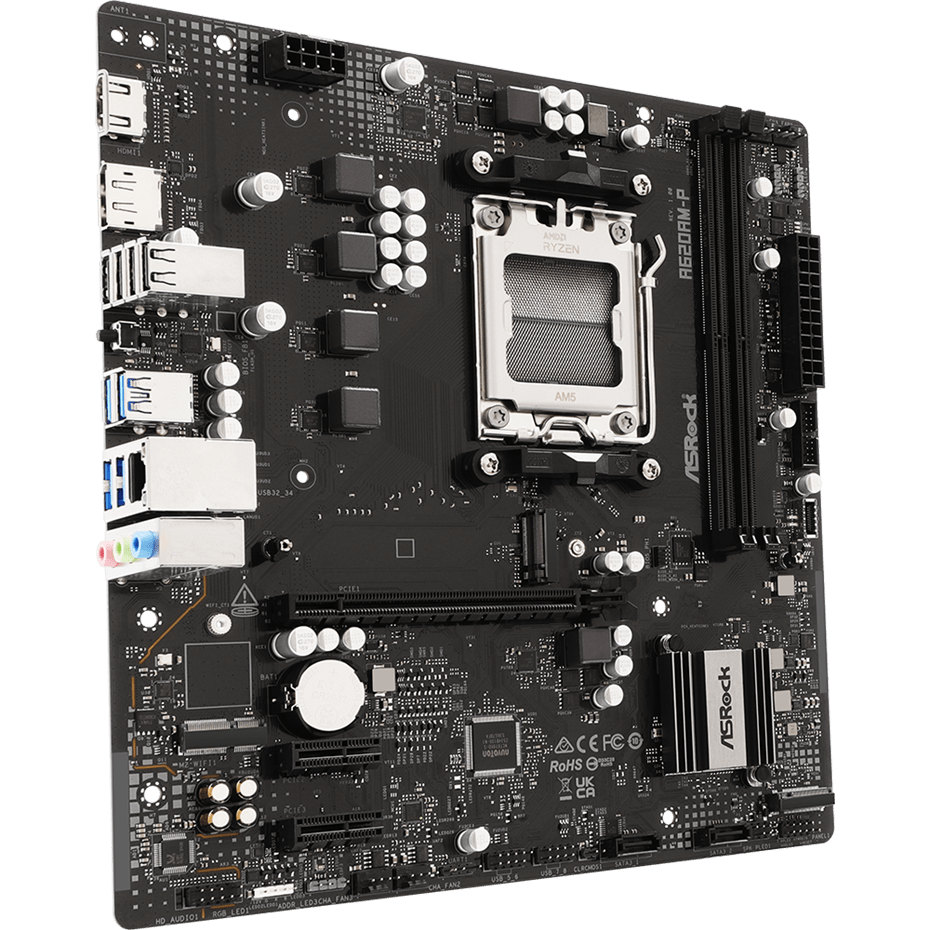 Материнская плата ASRock A620AM-P - photo 2