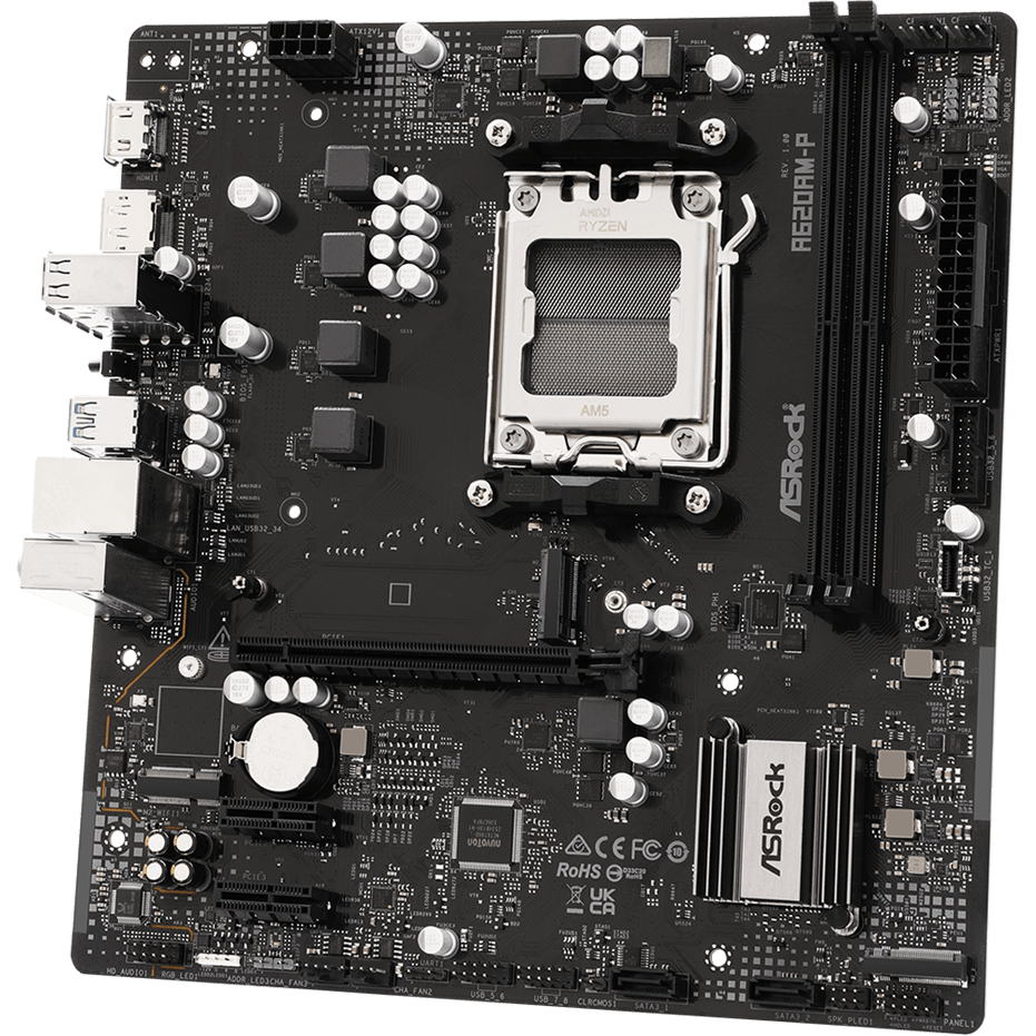 Материнская плата ASRock A620AM-P - photo 3