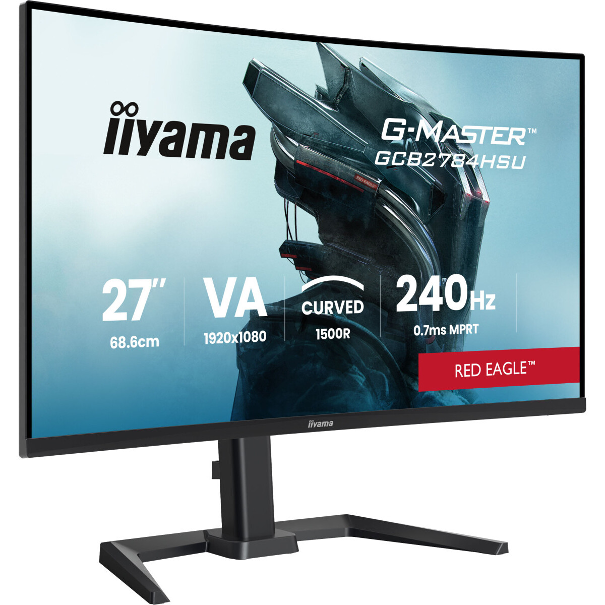 Monitor iiyama 27" G-Master GCB2784HSU-B1 - Foto 5