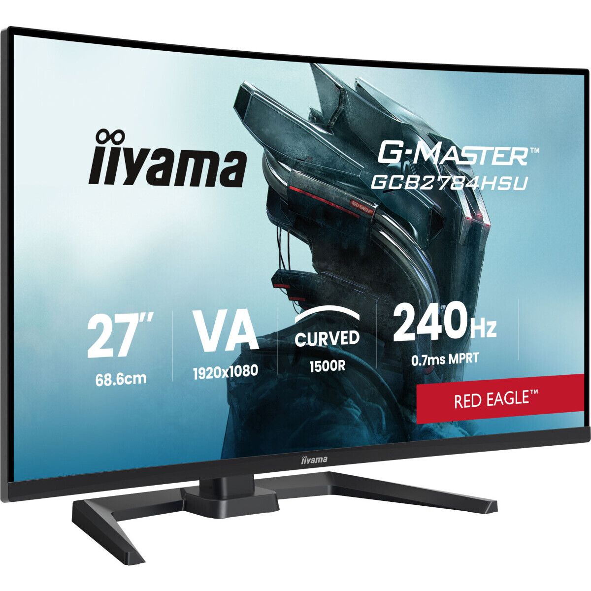 Monitor iiyama 27" G-Master GCB2784HSU-B1 - Foto 7