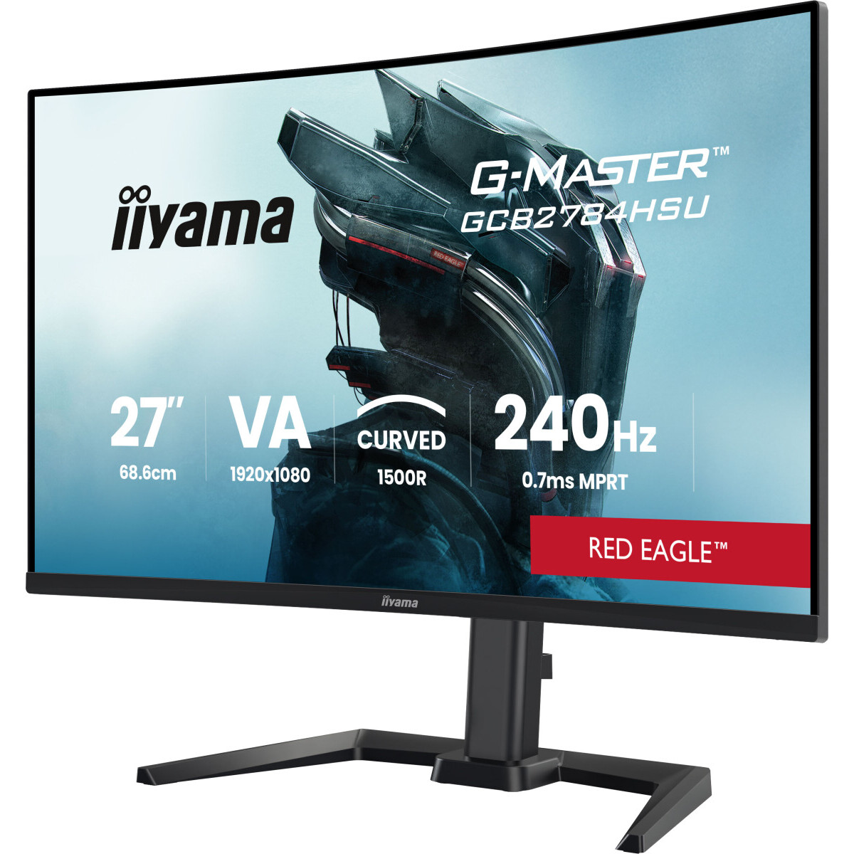 Monitor iiyama 27" G-Master GCB2784HSU-B1 - Foto 8