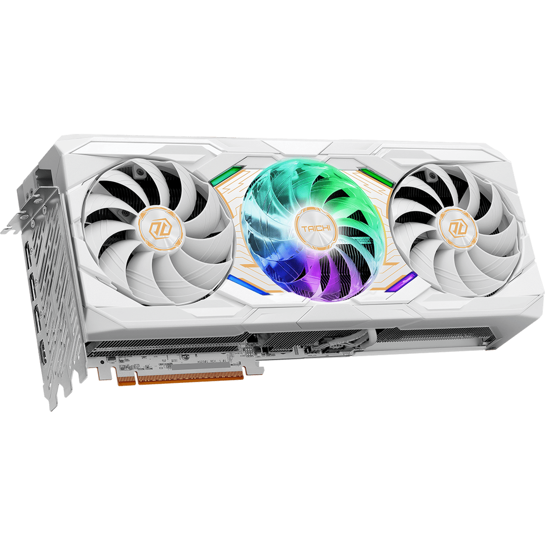 Видеокарта AMD Radeon RX 9070 XT ASRock Taichi White OC 16GB (RX9070XT TCW 16GO) - Foto 2