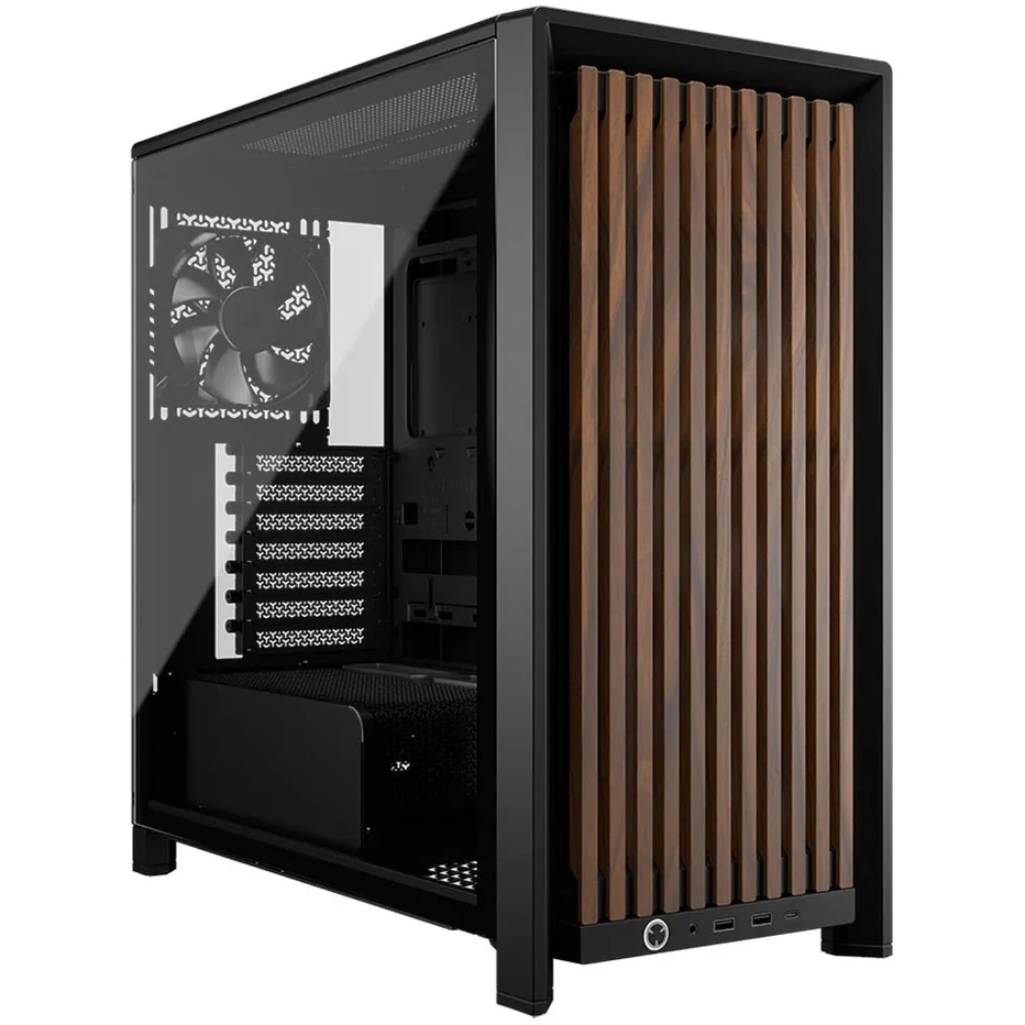 Gehäuse Corsair Frame 4000D WOOD RS Black/Walnut (CC-9011340-WW)