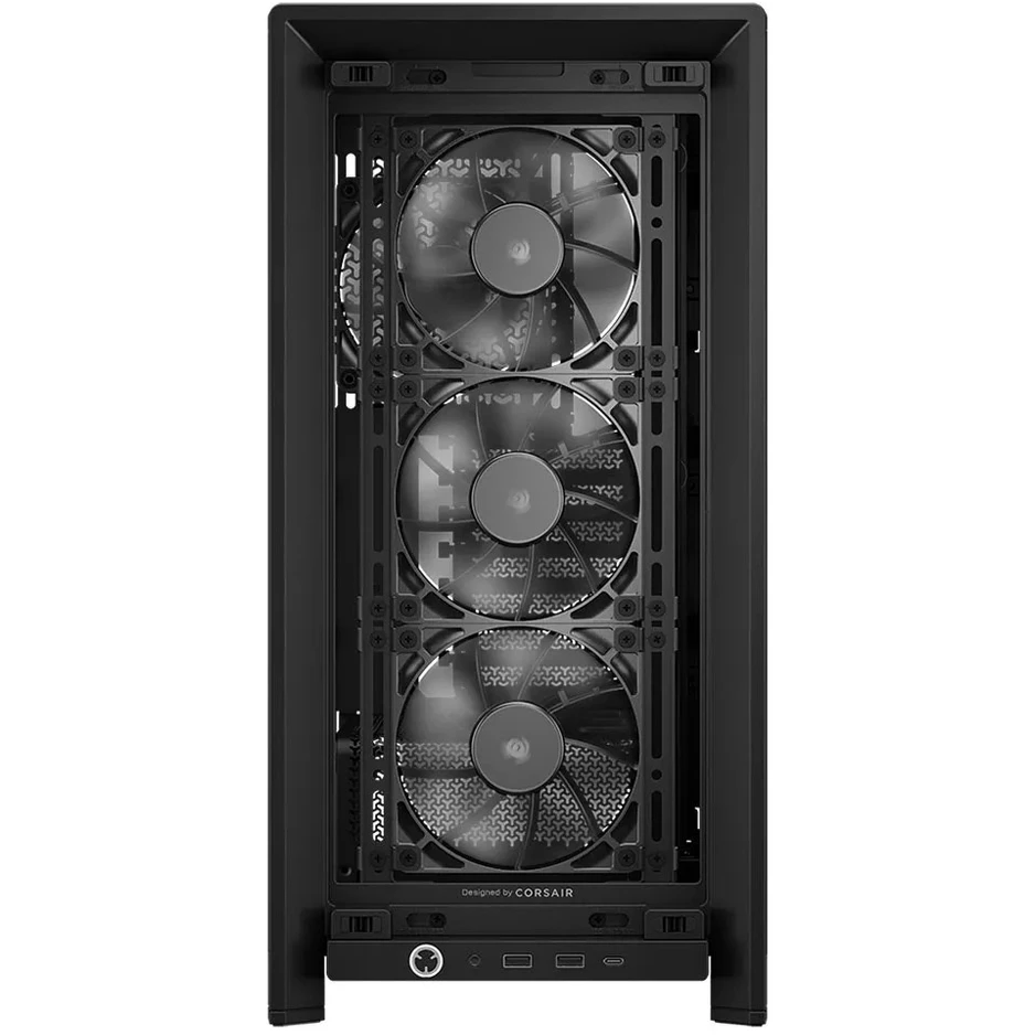 Gehäuse Corsair Frame 4000D WOOD RS Black/Walnut (CC-9011340-WW) - Foto 4