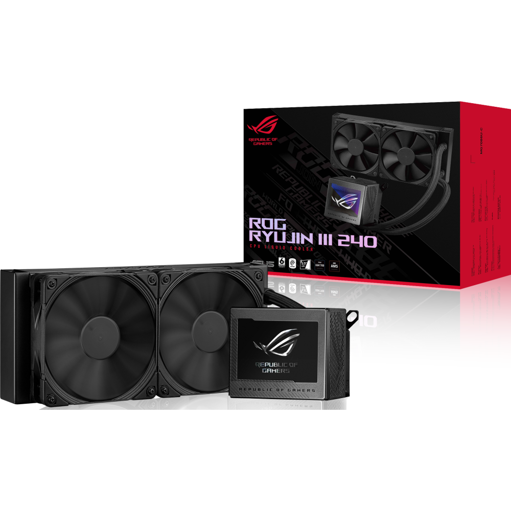 Система жидкостного охлаждения ASUS ROG RYUJIN III 240 - 90RC00K0-M0UAY0 - Foto 7