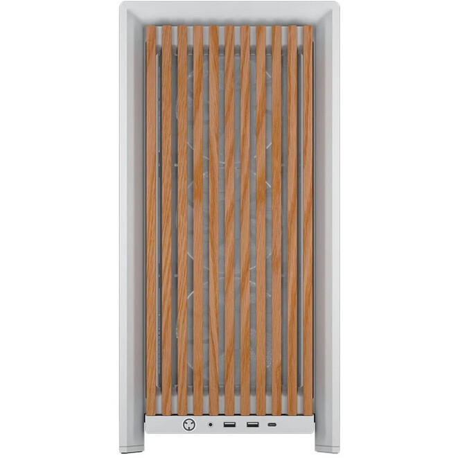 Gehäuse Corsair Frame 4000D WOOD RS White/Oak (CC-9011341-WW) - Foto 2