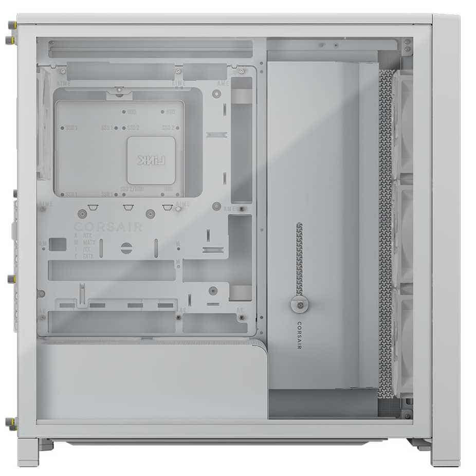 Gehäuse Corsair Frame 4000D WOOD RS White/Oak (CC-9011341-WW) - Foto 4