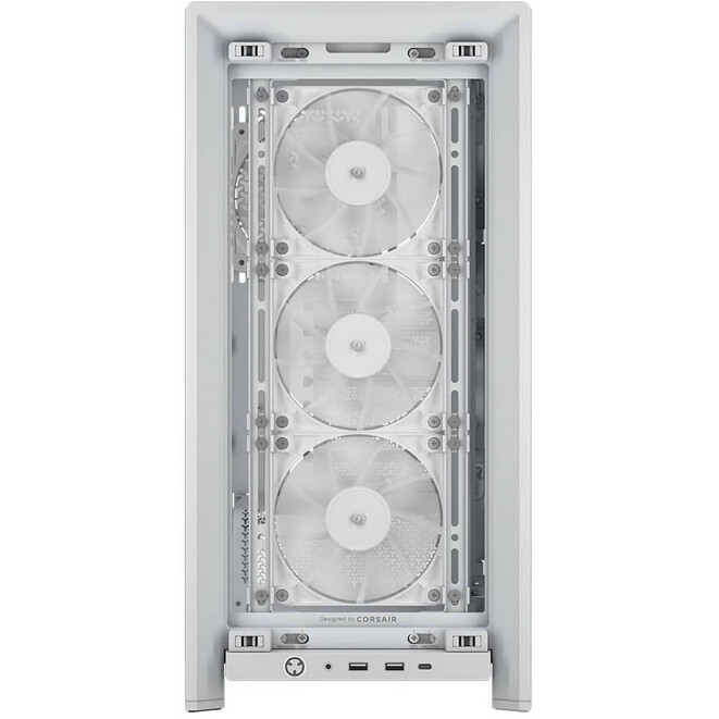 Gehäuse Corsair Frame 4000D WOOD RS White/Oak (CC-9011341-WW) - Foto 6