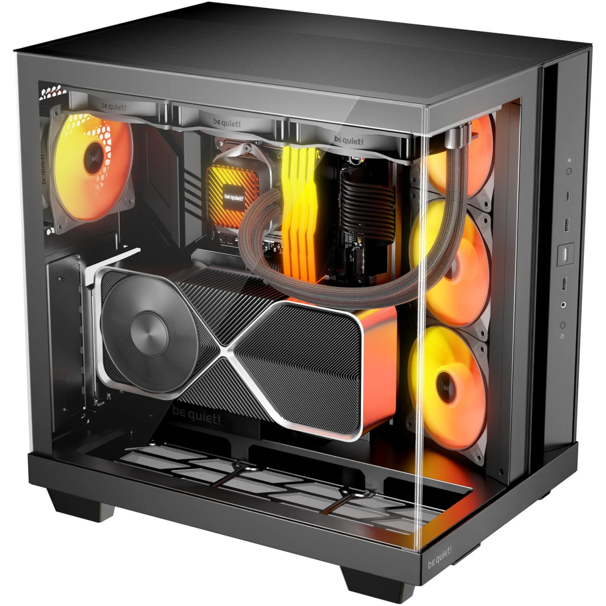 Gehäuse Be Quiet Light Base 500 LX Black - BGW85 - Foto 9