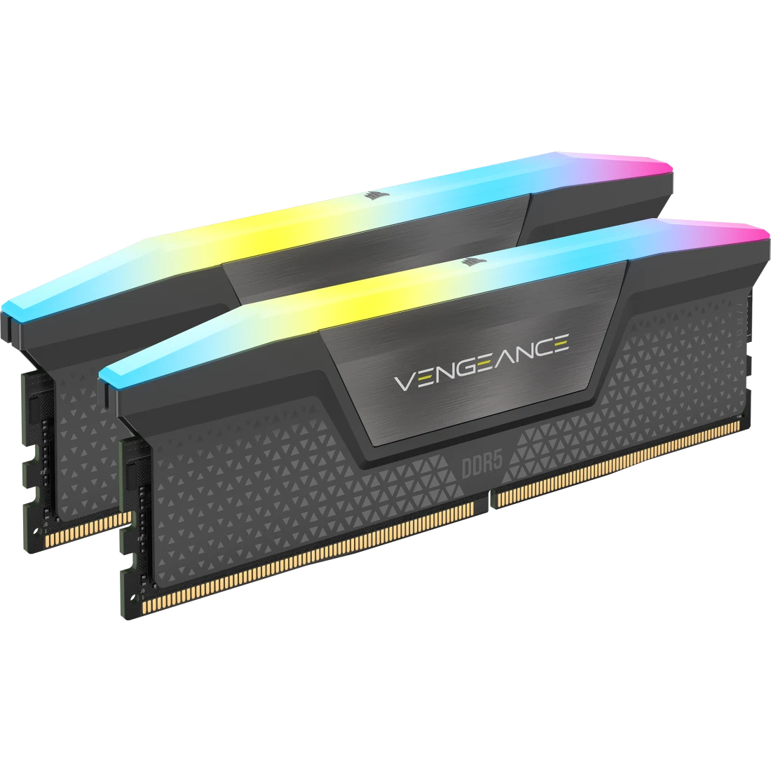 Arbeitsspeicher 32GB DDR5 5200MHz Corsair Vengeance RGB (CMH32GX5M2B5200Z40K) (2x16GB KIT) - Foto 2