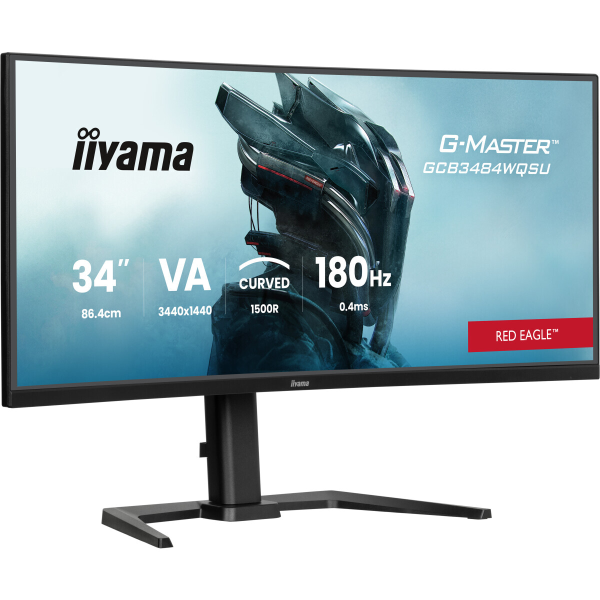 Monitor iiyama 34" G-Master GCB3484WQSU-B1 - Foto 2