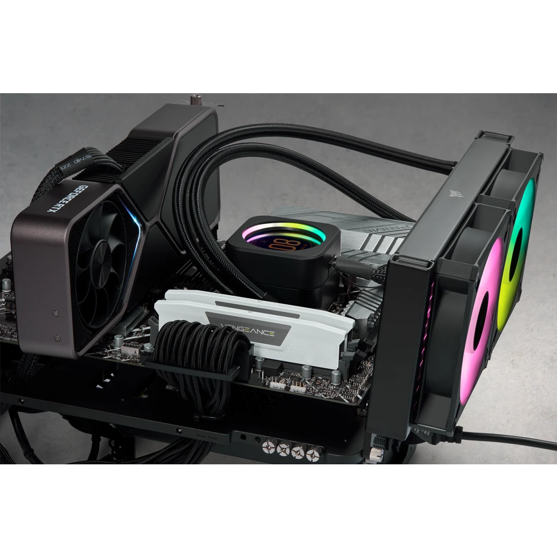 Arbeitsspeicher 32GB DDR5 5600MHz Corsair Vengeance (CMK32GX5M2B5600C40W) (2x16GB KIT) - Foto 5