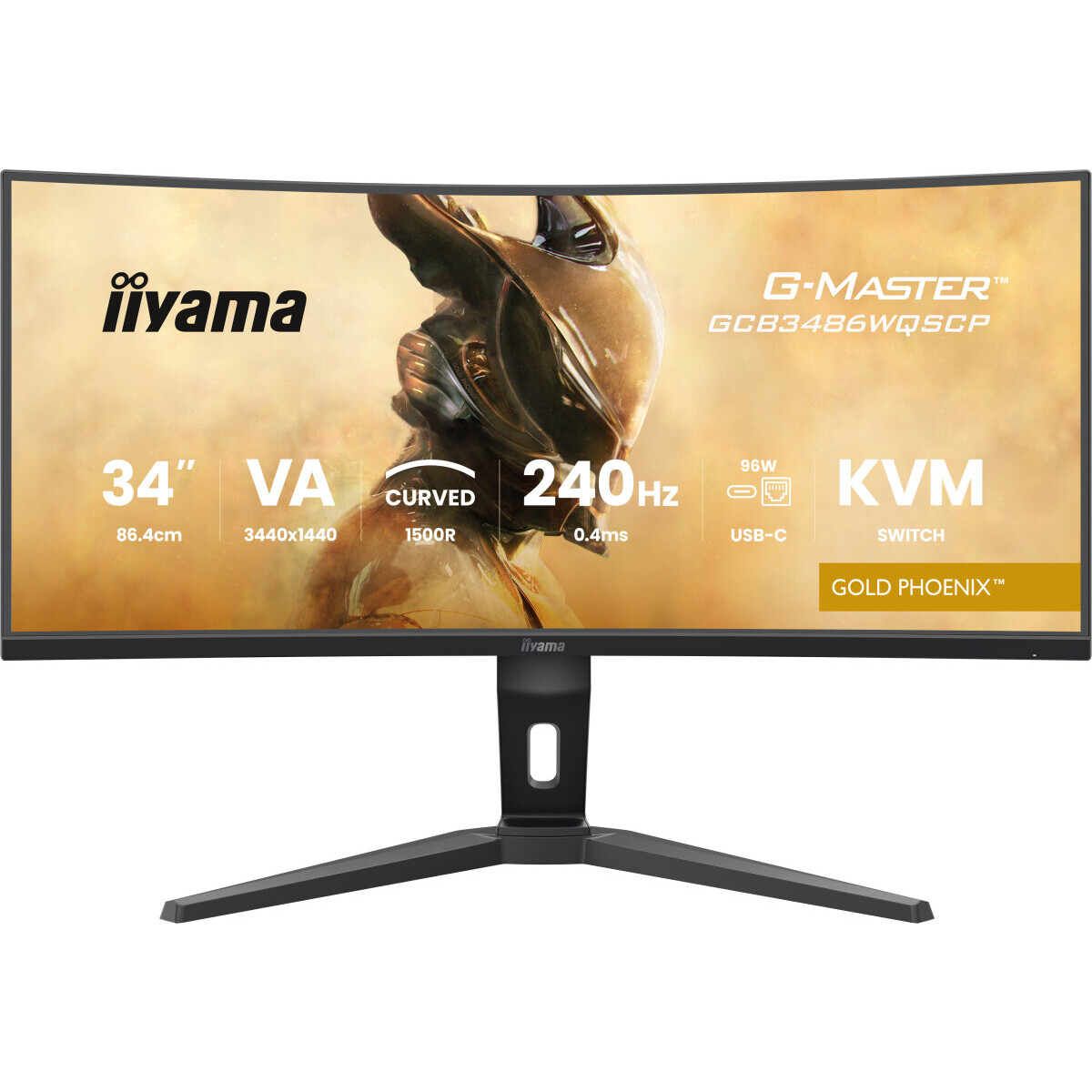 moniteur iiyama 34" G-Master GCB3486WQSCP-B1 - photo 3