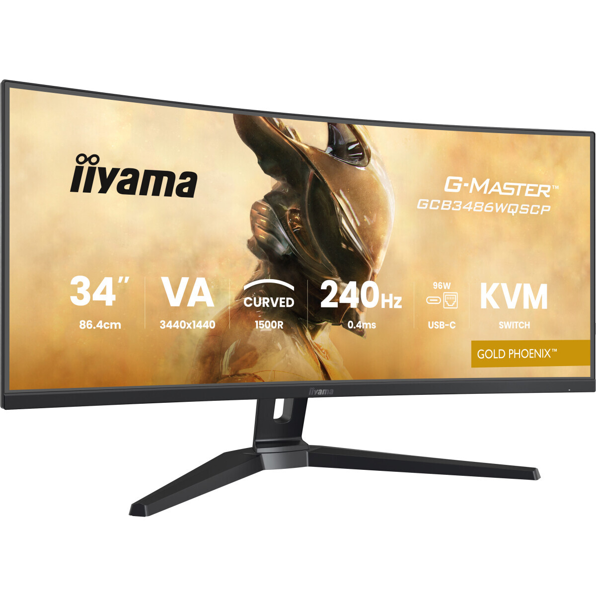 moniteur iiyama 34" G-Master GCB3486WQSCP-B1 - photo 6
