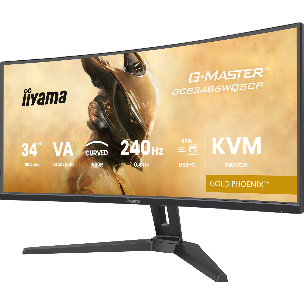 moniteur iiyama 34" G-Master GCB3486WQSCP-B1 - photo 8