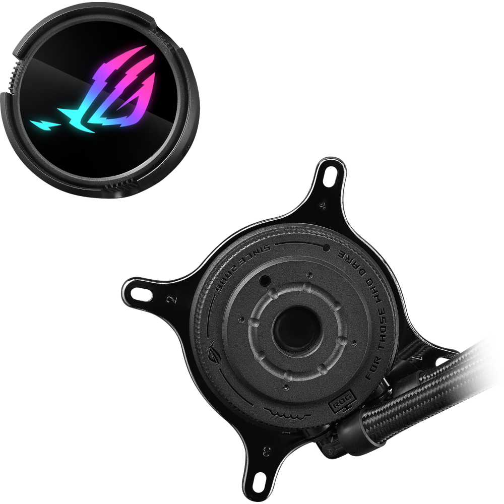 Система жидкостного охлаждения ASUS ROG STRIX LC III 240 ARGB Black - 90RC00S1-M0UAY0 - Foto 4