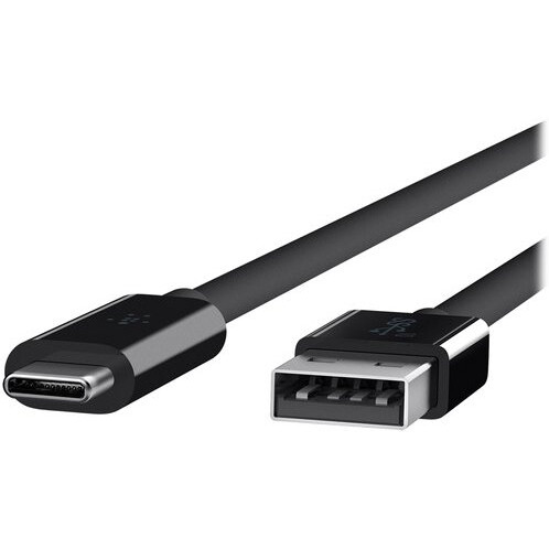 câble USB - USB Type-C, 1m, Belkin F2CU029bt1M-BLK - photo 2