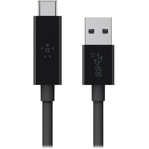 câble USB - USB Type-C, 1m, Belkin F2CU029bt1M-BLK - photo 3