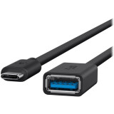 câble USB - USB Type-C, 0.12m, Belkin F2CU036btBLK