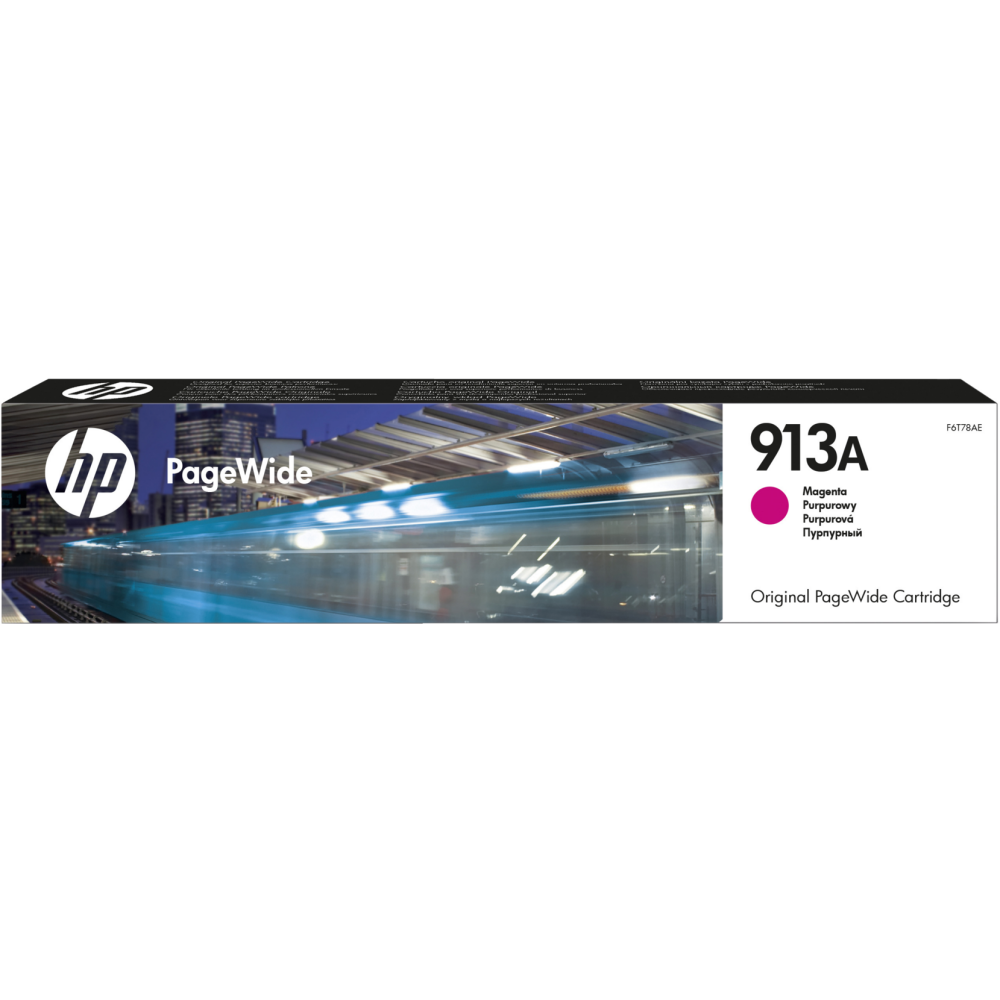 Kartenrippe HP F6T78AE (№913A) Magenta